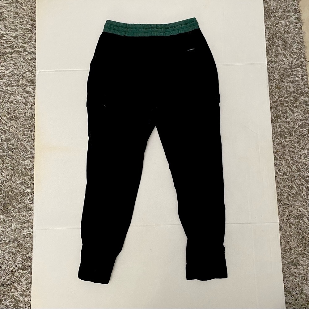 Black/Green joggers